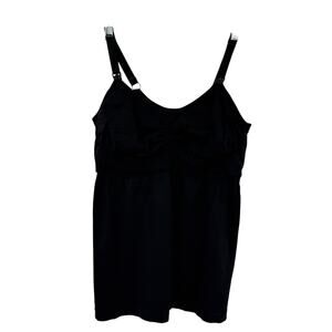 Kindred Bravely Tank Sublime Hands-Free Pumping & Nursing size XL Busty Black